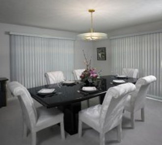 Fabric Vertical Blinds made in the USA