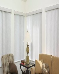 Blind with Pelmet; Color:2 tone Details about   New PVC Vert ,Custom size available G.Oak/Ivory 